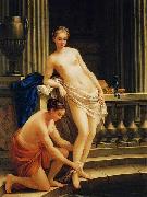 unknow artist Greek Woman at the Bath oil painting on canvas